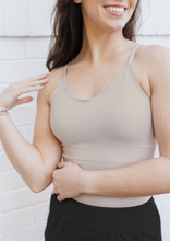 Load image into Gallery viewer, Built In Bra Cami