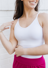 Load image into Gallery viewer, Built In Bra Cami