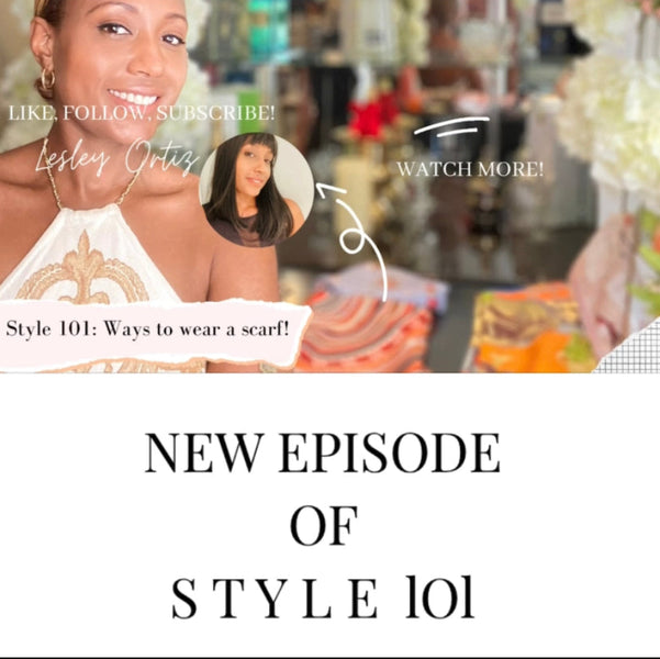 Style 101: Ways to Wear a Scarf