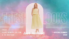 Load image into Gallery viewer, Entro Eyelet Skirt Set