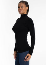 Load image into Gallery viewer, Long Sleeve Mock Neck Top