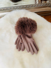 Load image into Gallery viewer, Fur Trim Gloves