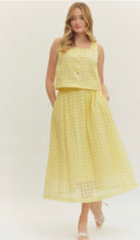 Load image into Gallery viewer, Entro Eyelet Skirt Set