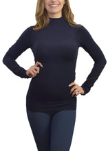 Load image into Gallery viewer, Long Sleeve Mock Neck Top